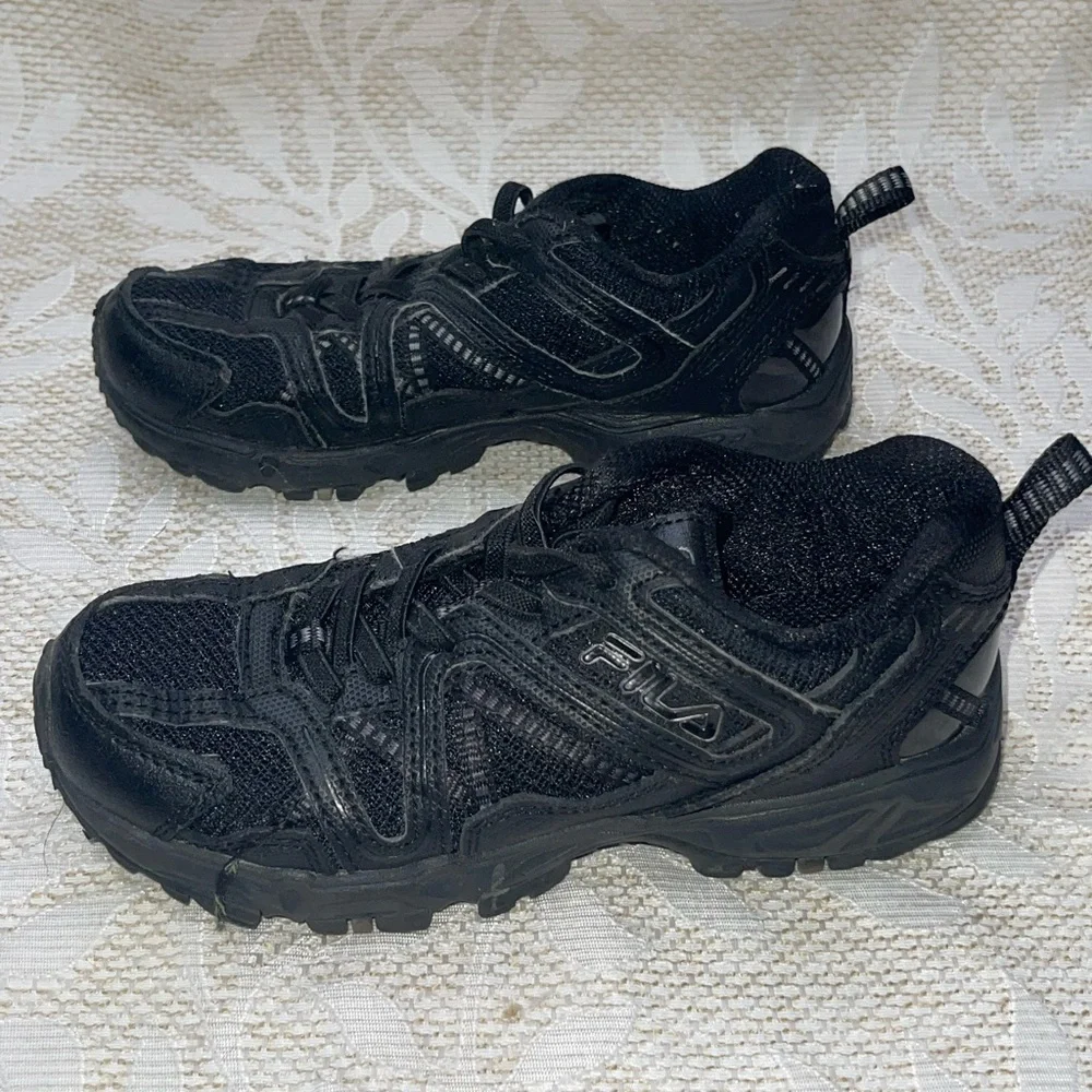 Fila Black Athletic Sneakers